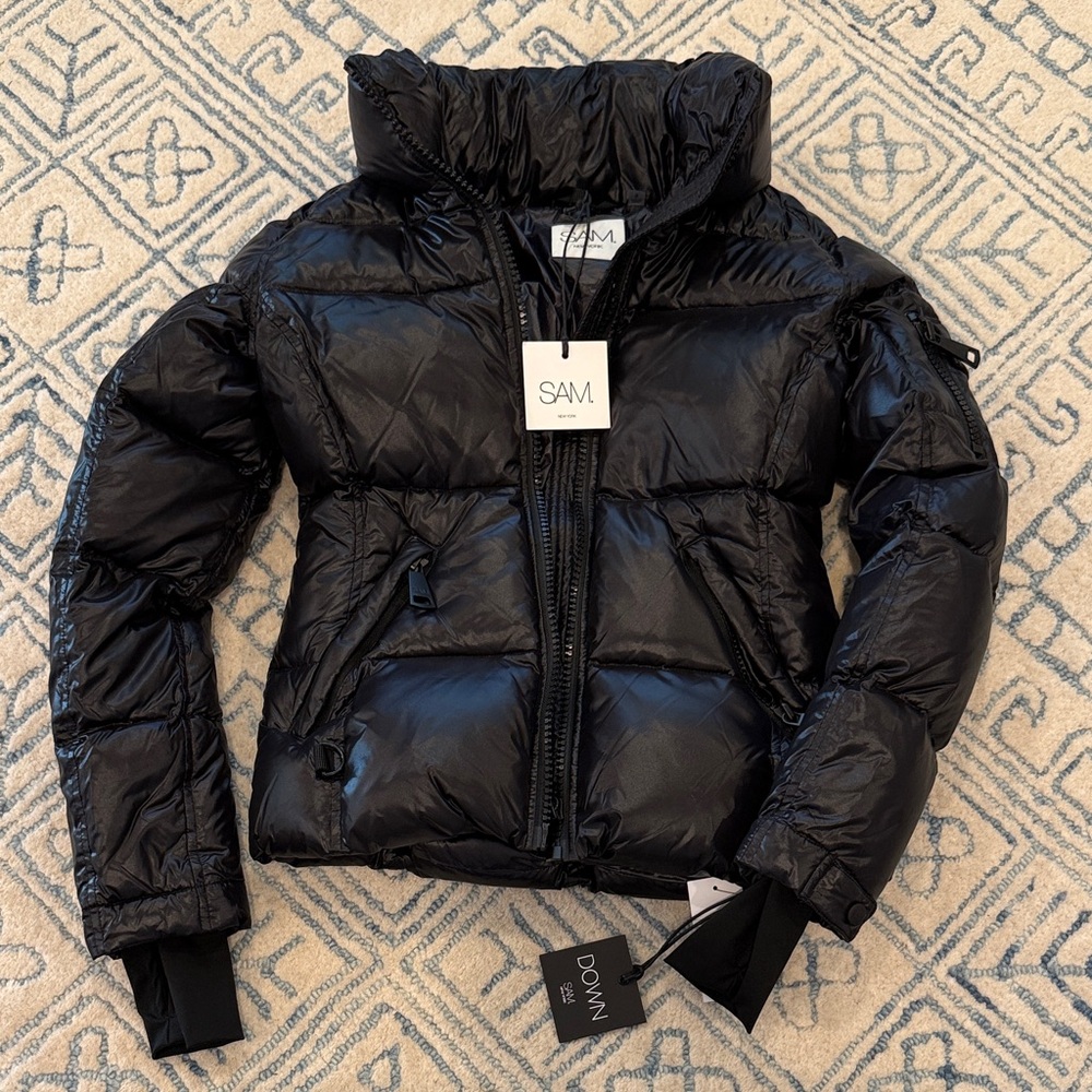 SAM New York Jet Black Down Jacket